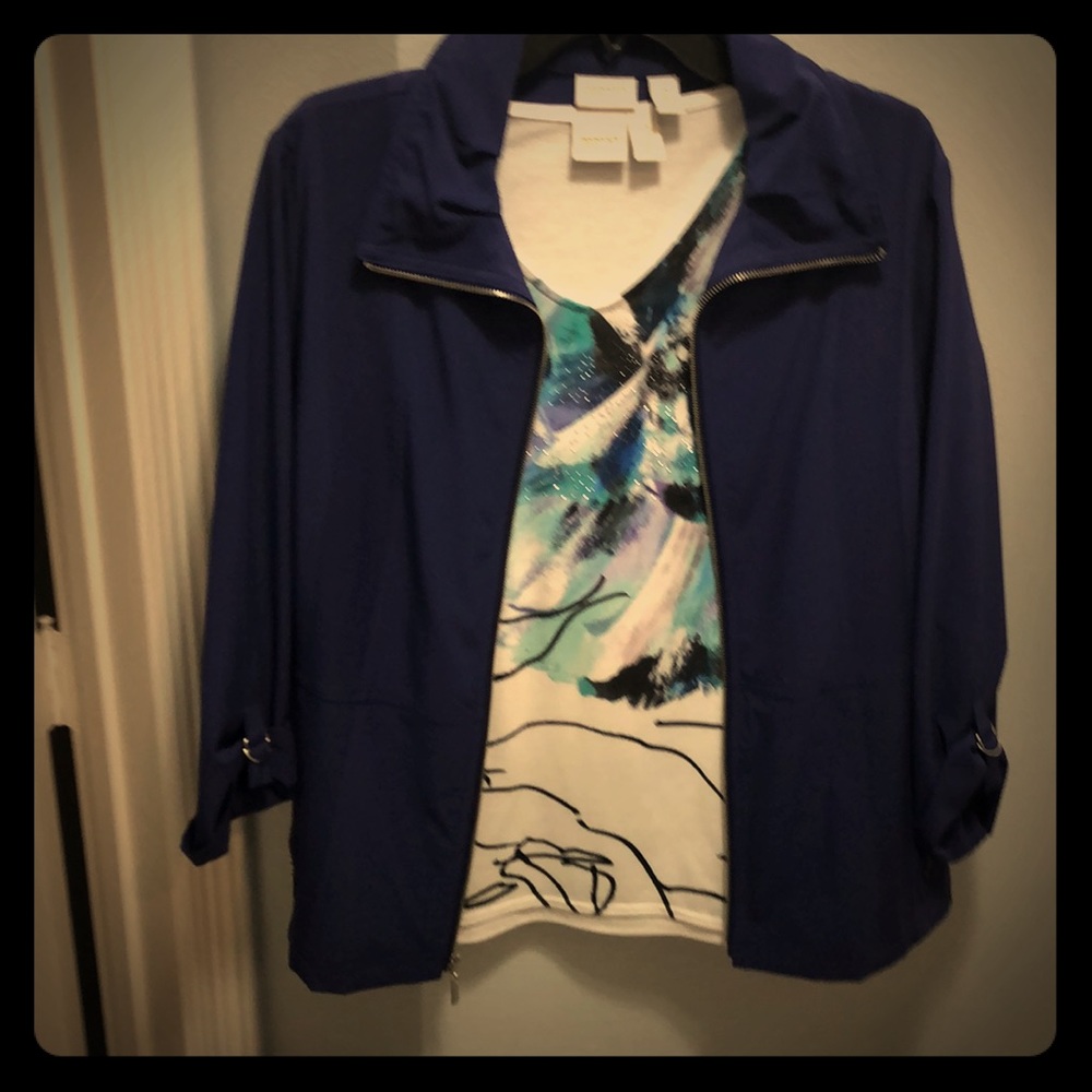 Zenergy size 2 lightweight jacket
